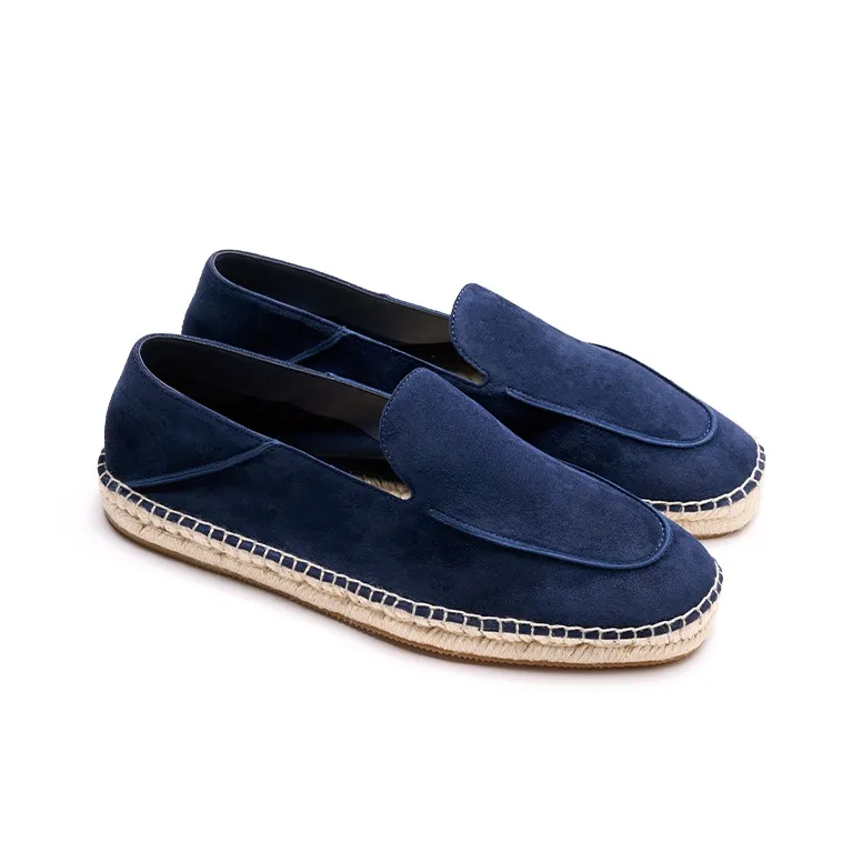 Chioryn Espadrilles Men Gray/Brown/Blue-1