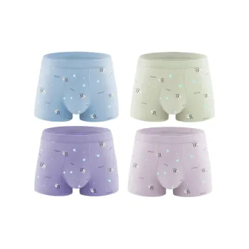 Disney Seamless Boxer Briefs Men's 4 Pack Independent Packaging