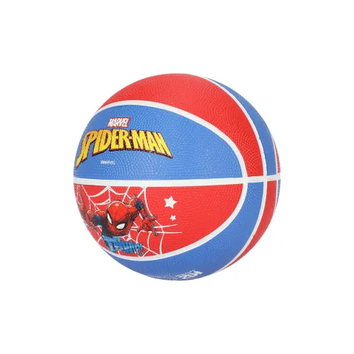 Disney Spider Man Series Rubber Basketball Red Blue Size 5 Training