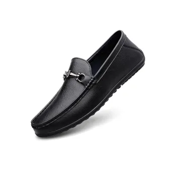 KUPE Gommino Loafers Men Gray