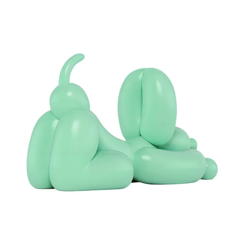 Mighty Jax WHATSHISNAME Balloon Poop Dog Tiffany Blue Color Trendy Figures 13.32cm-3