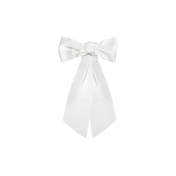Jennifer Behr Alicia Silk-satin Bow Barrette