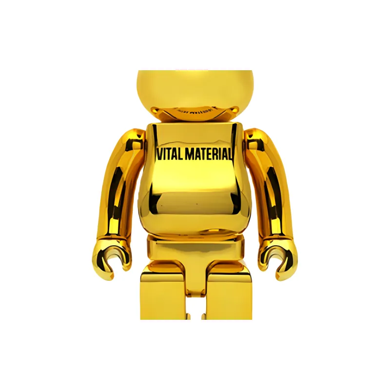 BE@RBRICK x VITAL MATERIAL Gold Aromatherapy Diffuser Trendy Figures-4