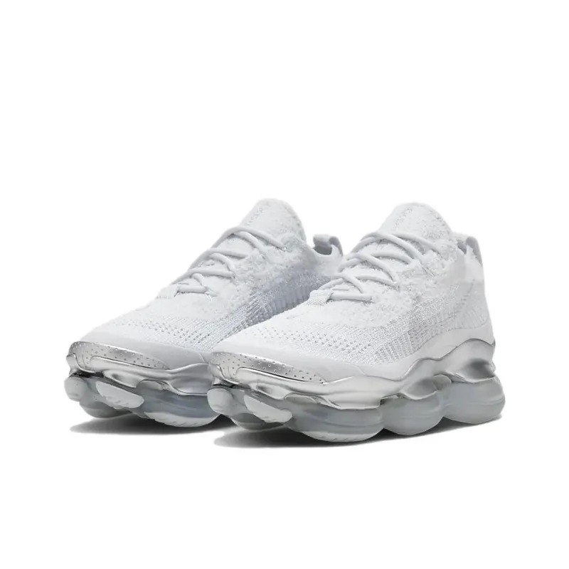 Nike Air Max Scorpion Mid Top Air Cushion Running Shoes Unisex White-2