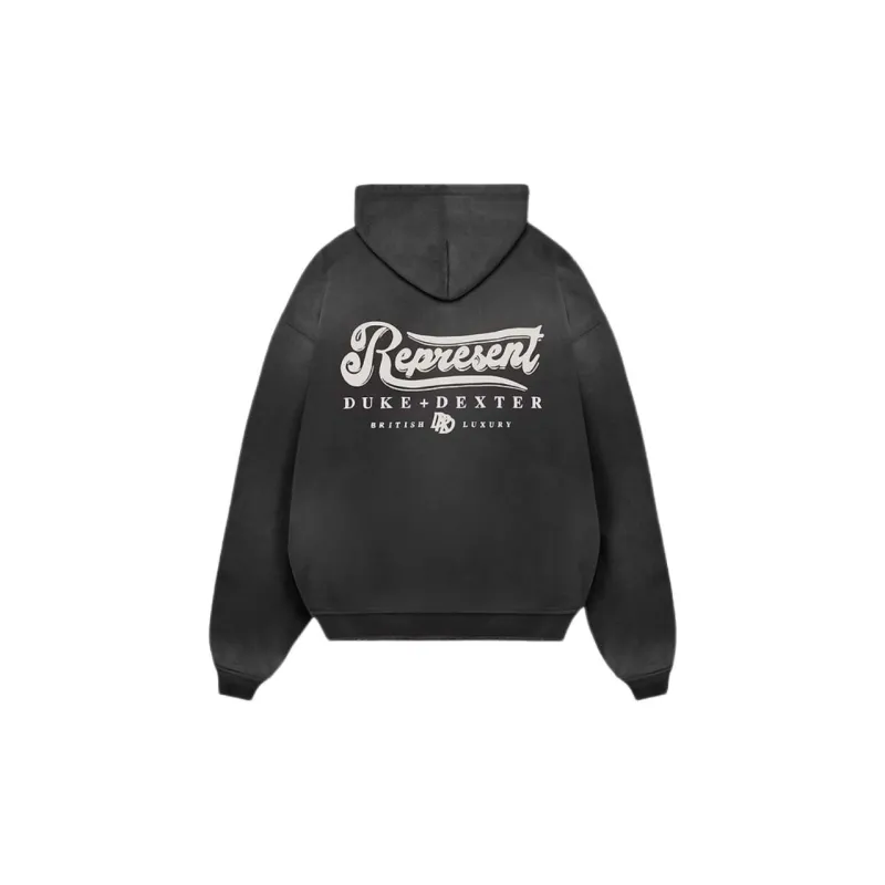 REPRESENT x DUKE DEXTER FW24 Sweatshirt Men's Dyed Black-1
