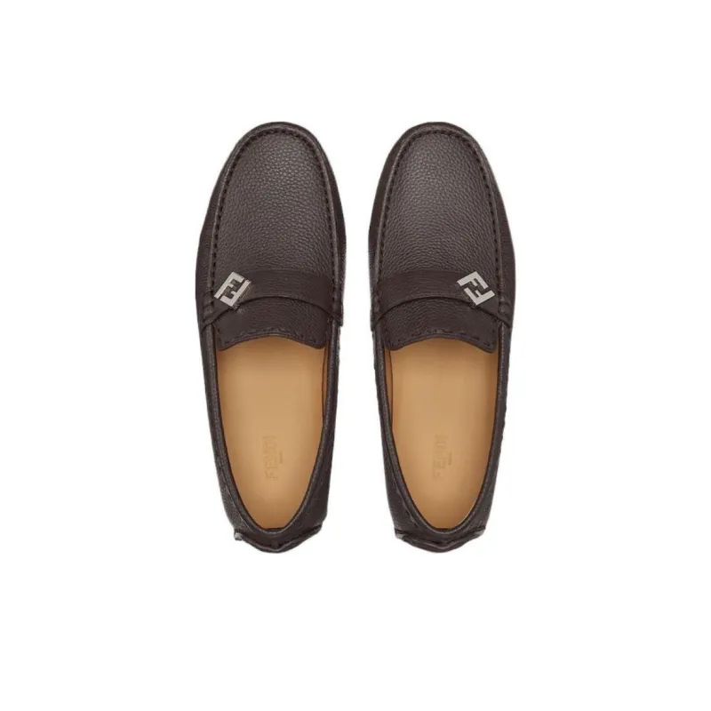 FENDI Ff Squared Loafers-3