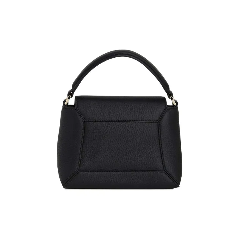 Strathberry Grained Calfskin Shoulder Bag Crossbody Bag Handbag Nano Women's Black-2