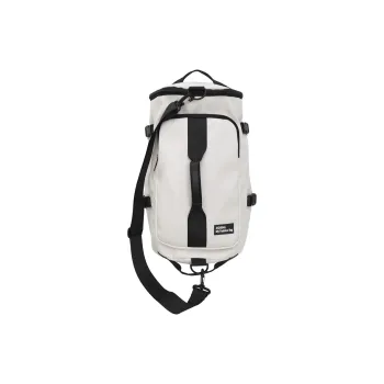 OURFUN Nylon Travel Bag Large Size Unisex White/Black