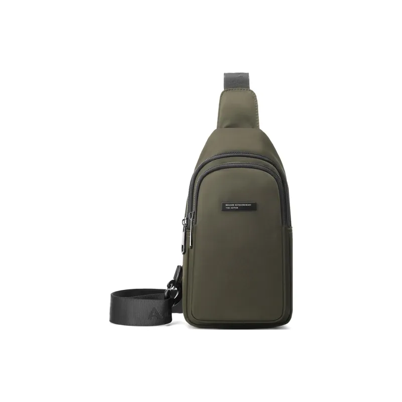Yalu Oxford Sling Bag Regular Men's Gray/Black/Khaki/Army Green/Dark Blue-6