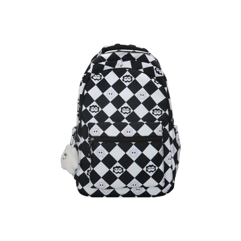 Venerable Brahma Nylon Backpack Regular Women's Black/Purple/Green/Blue/Pink-0