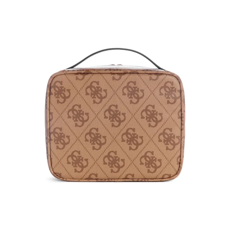 GUESS Artificial Leather Cosmetics Women's Brown-2