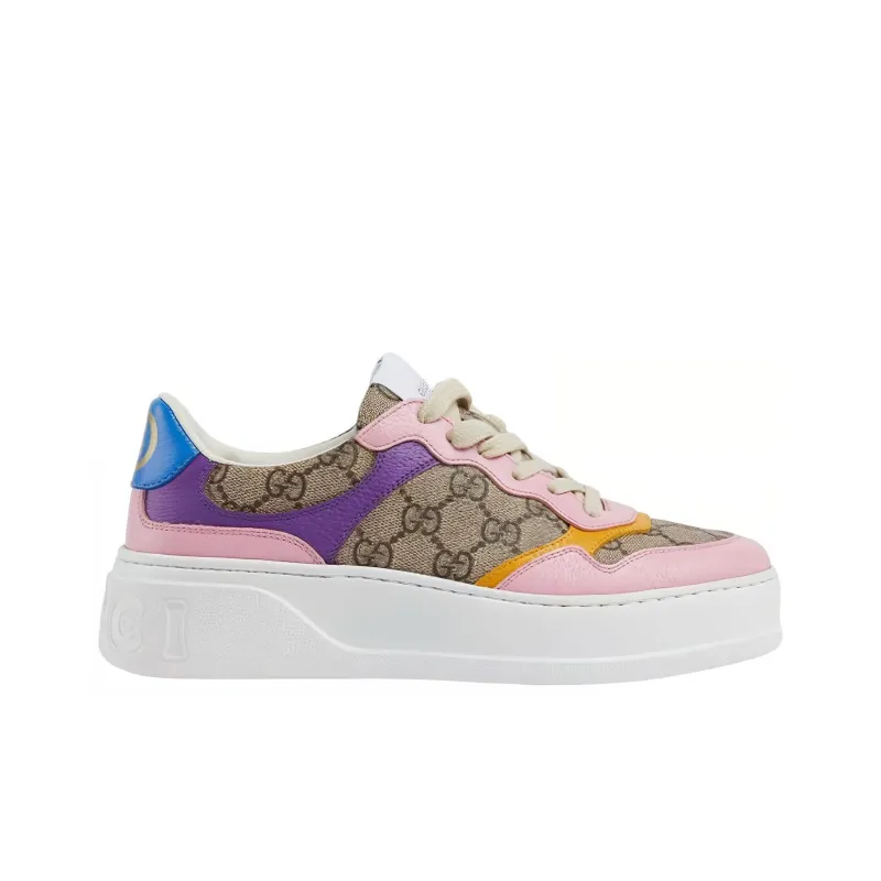 GUCCI GG Sneakers Beige Women's-1