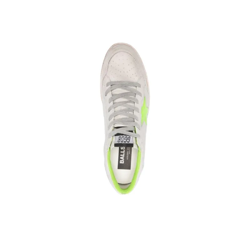 Golden Goose Ball Star Low Top Skateboard Shoes Men's Gray-4