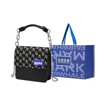 FAIRWHALE Fabric One Shoulder Handbags Large Size Women's Black