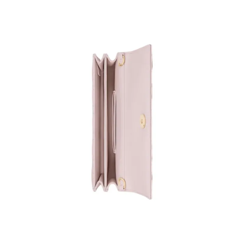 DIOR Lambskin Shoulder Bag Crossbody Bag Handbag Mini Women's Soft Pink-3