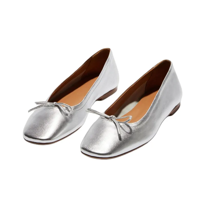 Aeyde Delfina Casual Single Shoes Women's Silver-2