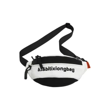 OURFUN Nylon Waist Bag Chest Bag Regular Unisex Multicolor