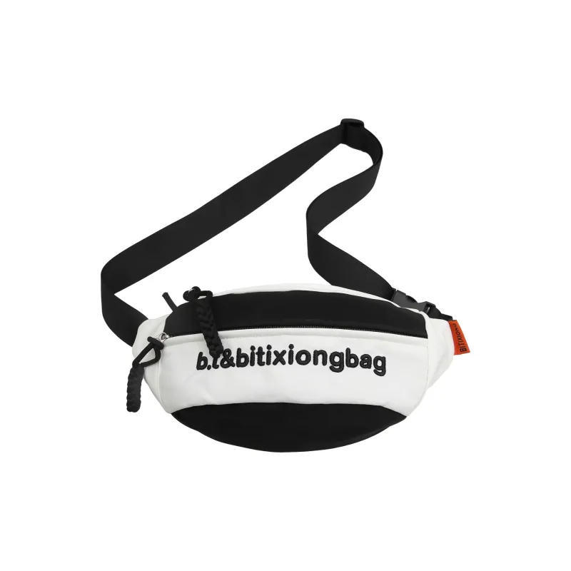 OURFUN Nylon Waist Bag Chest Bag Regular Unisex Multicolor-0