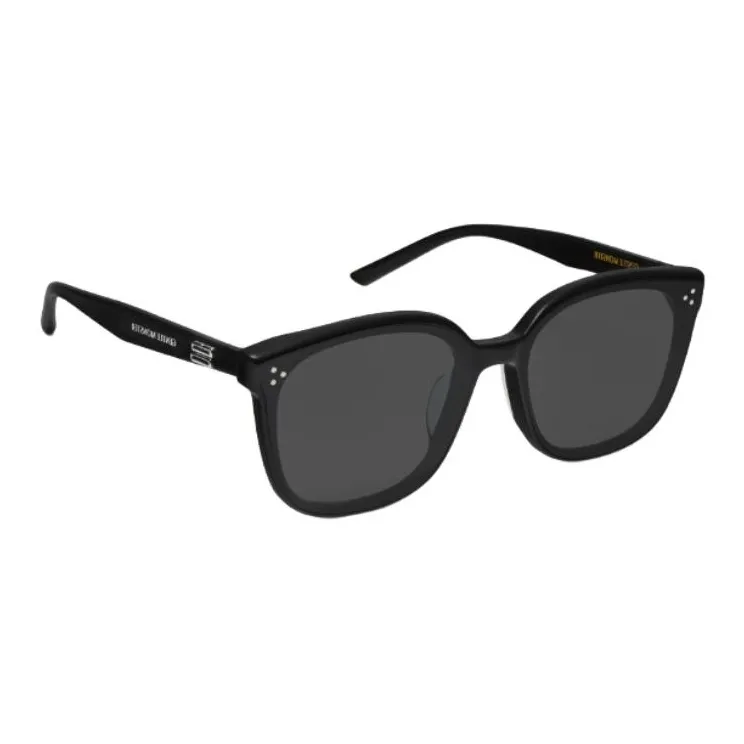 GENTLE MONSTER Acetate Metal Square Sunglasses Unisex Black-2