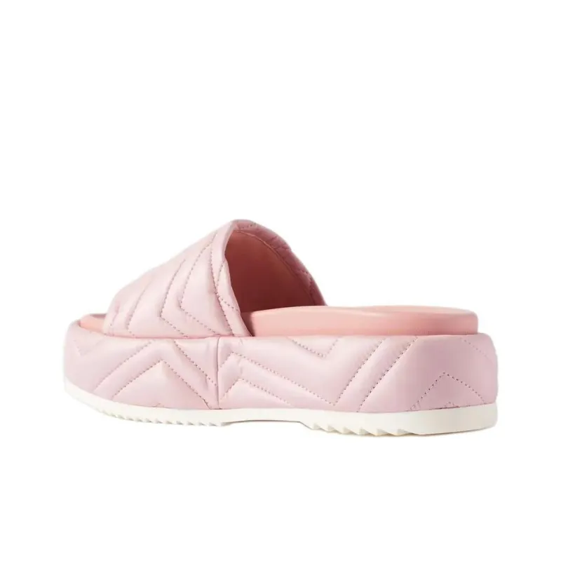 GUCCI Women's Angels Platform Sandal 'Light Pink' Women's-2