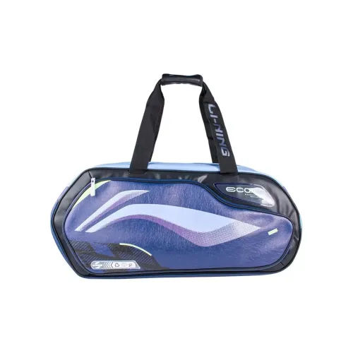 LiNing Hats & Caps 6 Pcs Pack Sporty Style Shoulder Bag Blue Unisex Individual Shoe Compartment