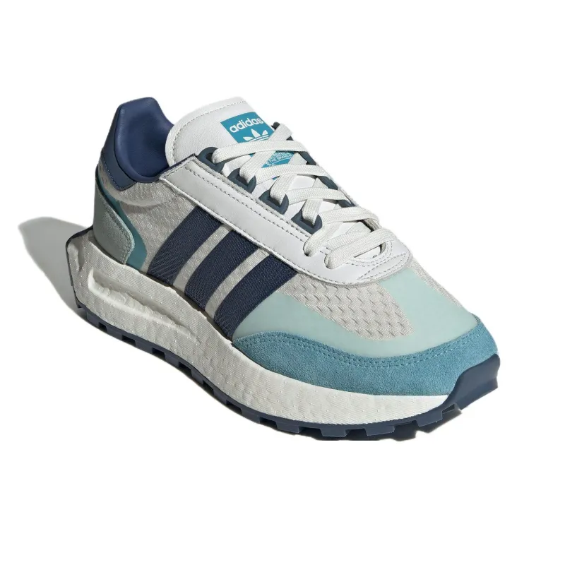 Adidas Originals Retropy E5 Anti Slip Wear Resistant Low Top Casual Shoes Women's Blue White-2