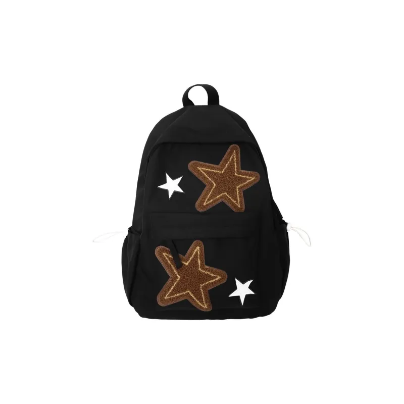 Meow In The Grass Nylon Backpack Unisex Multicolor-7