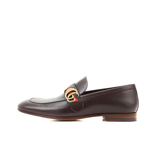 GUCCI Men's Casual Shoes Men Low-Top Brown