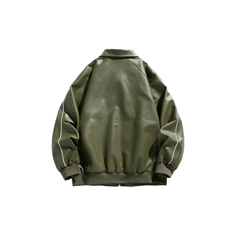 JEEP SPIRIT Leather Jacket Men's-3