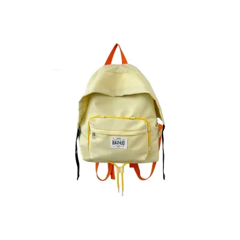 S.REPHEN Nylon Backpacks Regular Unisex Yellow/Green