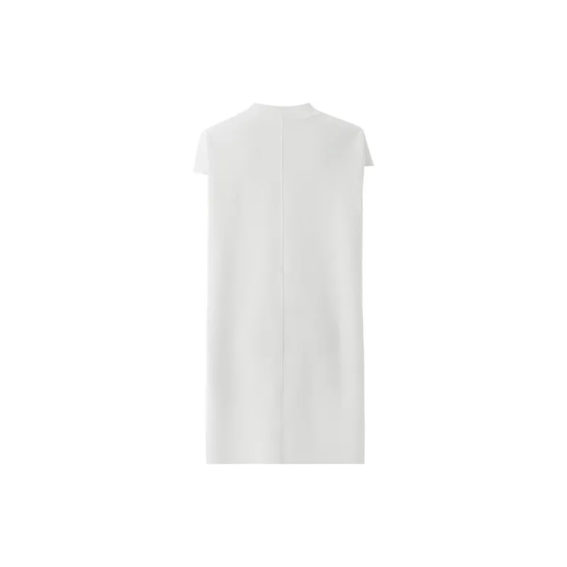 SOON FLOWER Short Sleeved Dress Women's Ecru-1