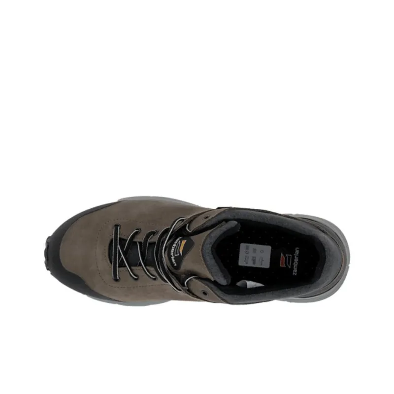 Zamberlan Anti-Slip Wear-Resistant Low-Top Trekking Shoes Men's Gray Brown-2