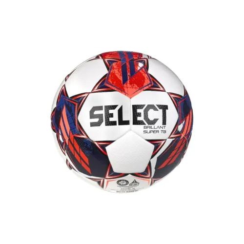 SELECT Size 5 Soccer Unisex White Red