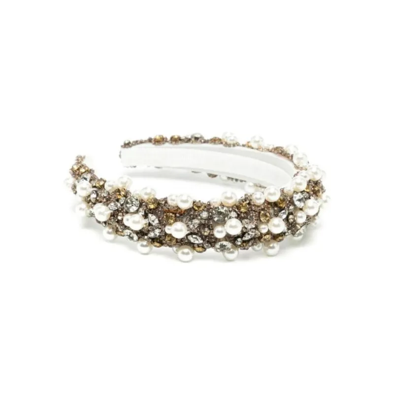 Jennifer Behr Ayden Embellished Voilette Headband-1