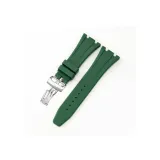 Green with Silver Butterfly Clasp