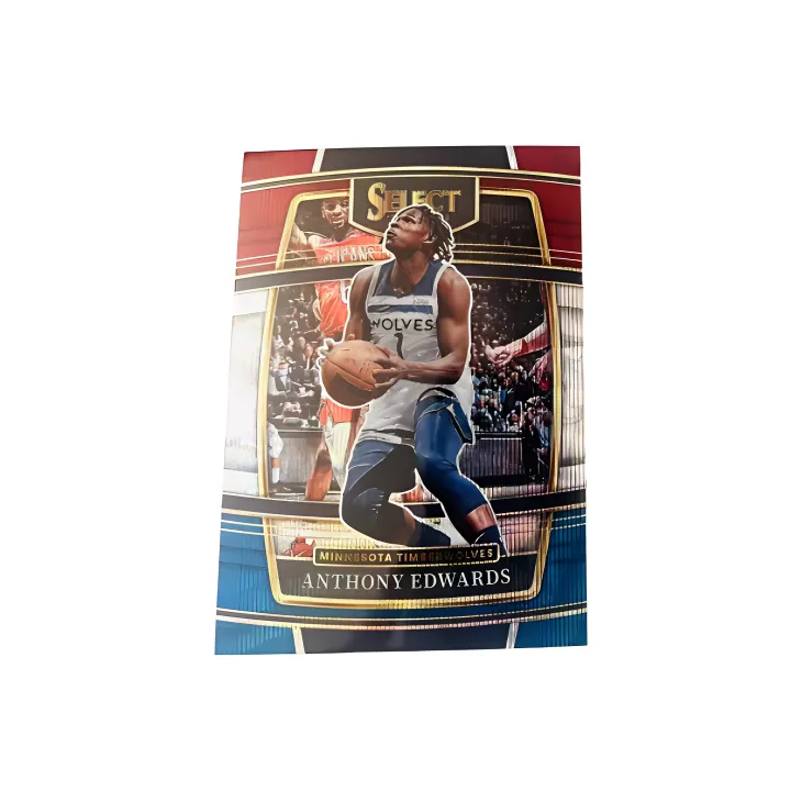 PANINI 21 22 Timberwolves Edwards Refringence 4 Piece Combination Star Card Product Access Sports Cards 4 Pcs-4