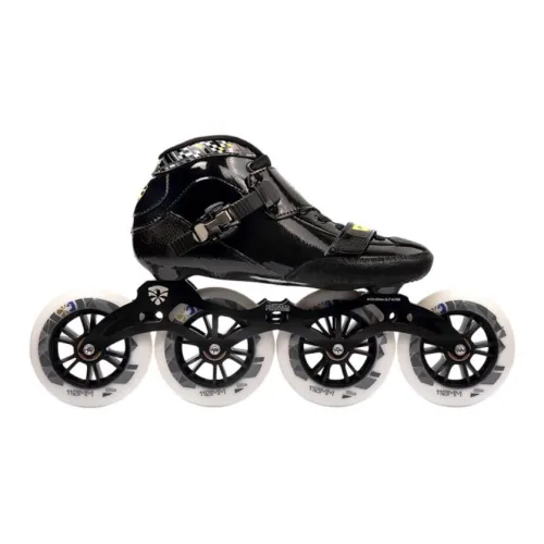 Rollerblade Store Near Me Carbon Fiber, Aluminum Alloy PU Outdoor Unisex Black