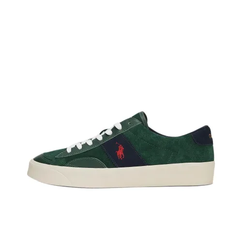Polo Ralph Lauren Sayer Low-Top Skateboard Shoes Men's Green