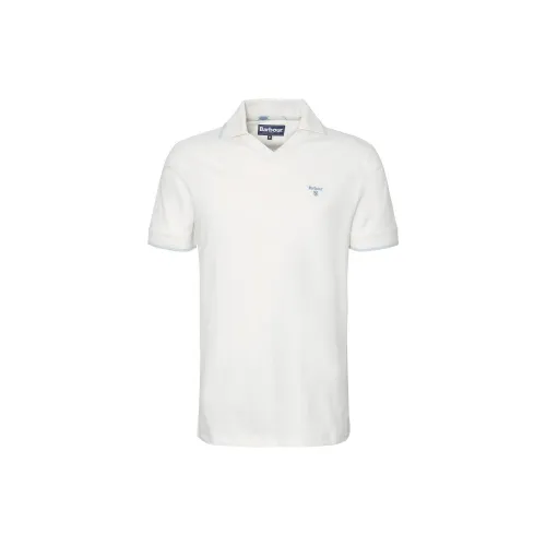 BARBOUR Polo Shirts Men White