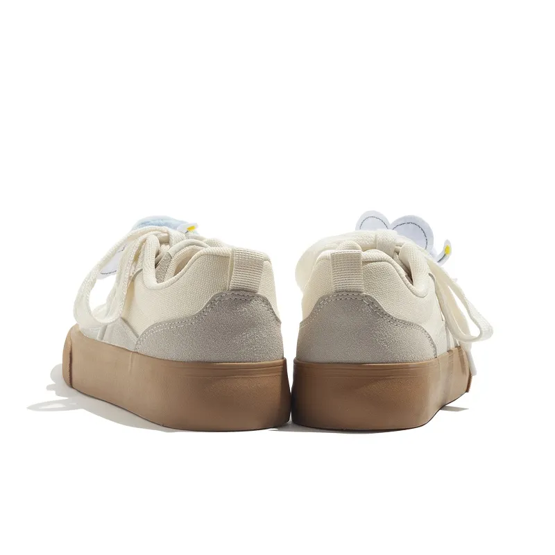 BEIER Durable Breathable Low Top Canvas Shoes Women's-16
