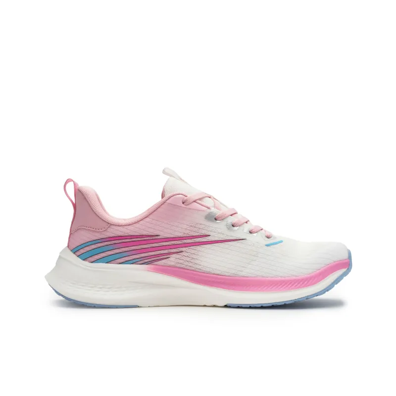 IWZI Low Top Running Shoes Unisex Blue Pink Mismatched Color-3