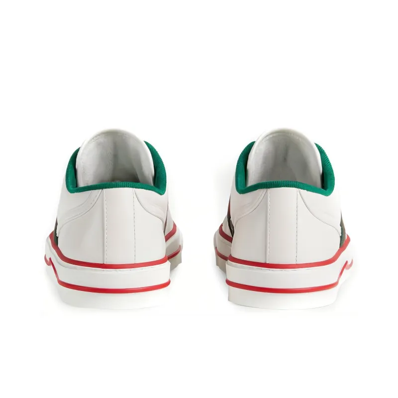 GUCCI Tennis 1977 White Green Red Women's-4