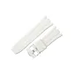 White-Silver Pin Buckle