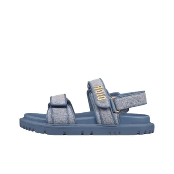 DIOR Dioract Strap Sandals Women's Blue