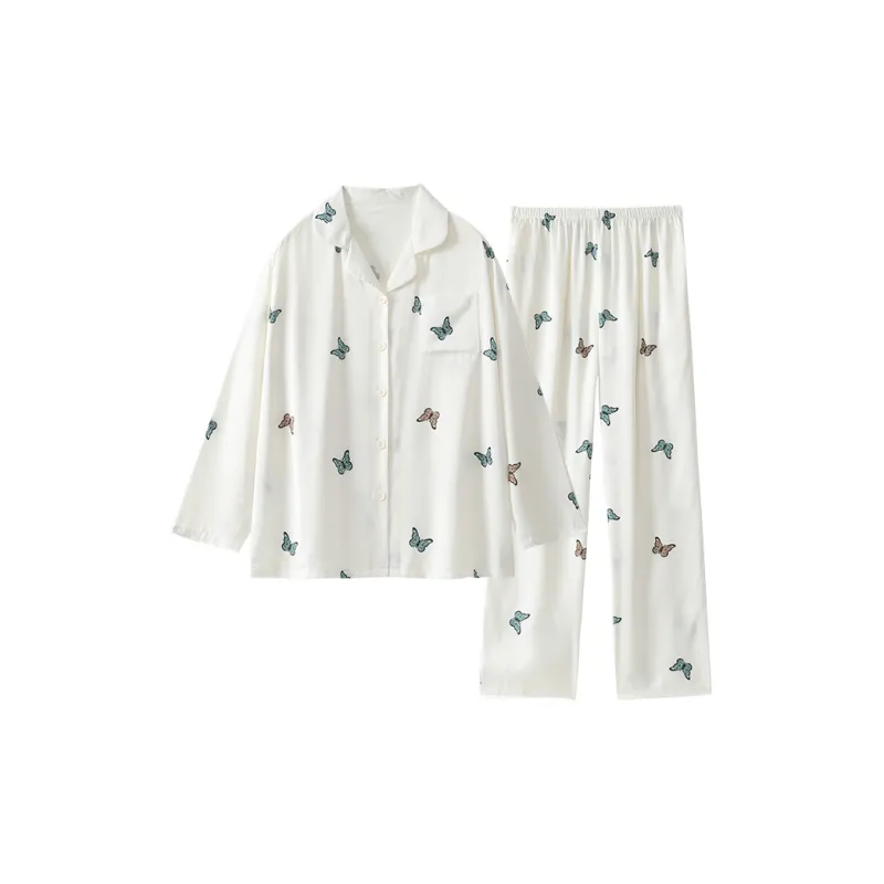 O'MESIK Pajama Set Women's Fairy White-0