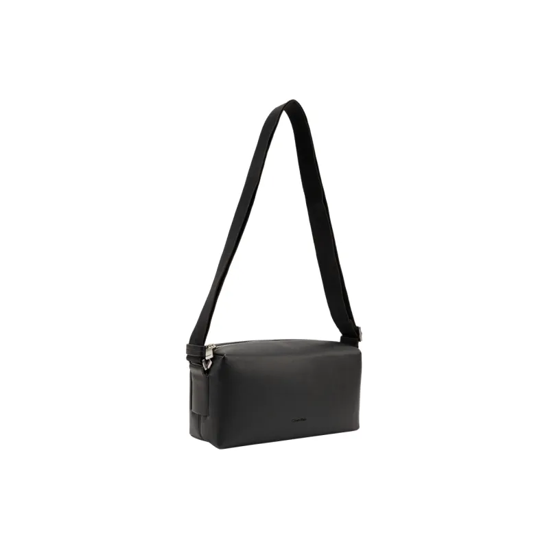 CALVIN KLEIN Synthetic Material Crossbody Bag Men's Space Black-2