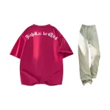 Set (Red Heavyweight Upgrade T-Shirts+Yellow Mud Jeans)