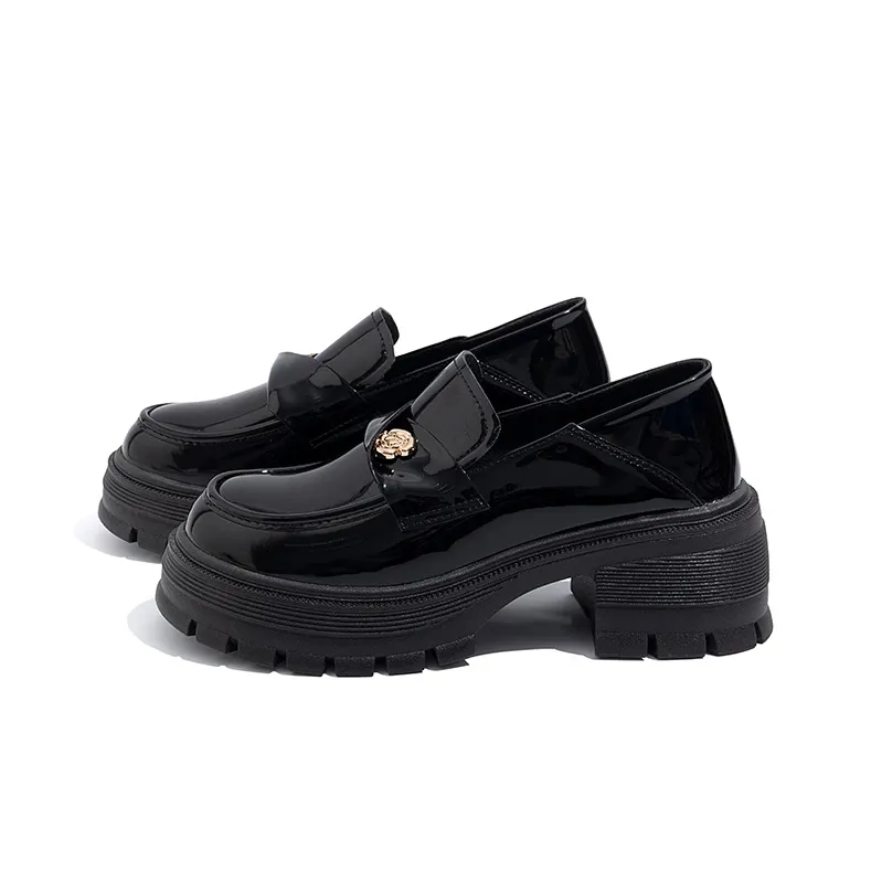 DAPHNE Loafers Women's Black-4