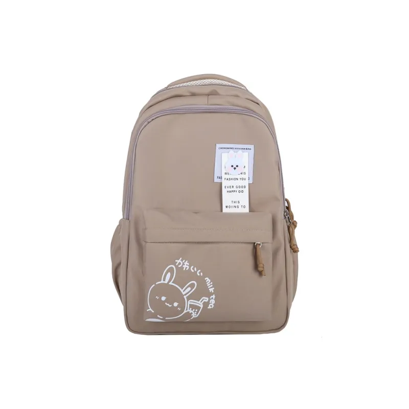 Venerable Brahma Nylon Backpack Women's Gray/Black/Khaki/Green/Blue/Pink-3