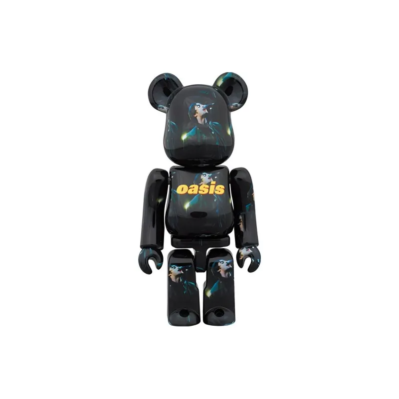 Bearbrick X Oasis Knebworth 1996 Liam Gallagher 100% & 400% Set-2